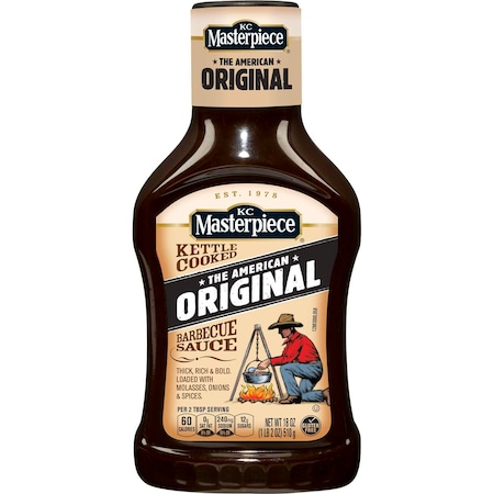 Kc Masterpiece Original BBQ Sauce 18 oz., PK6 09312